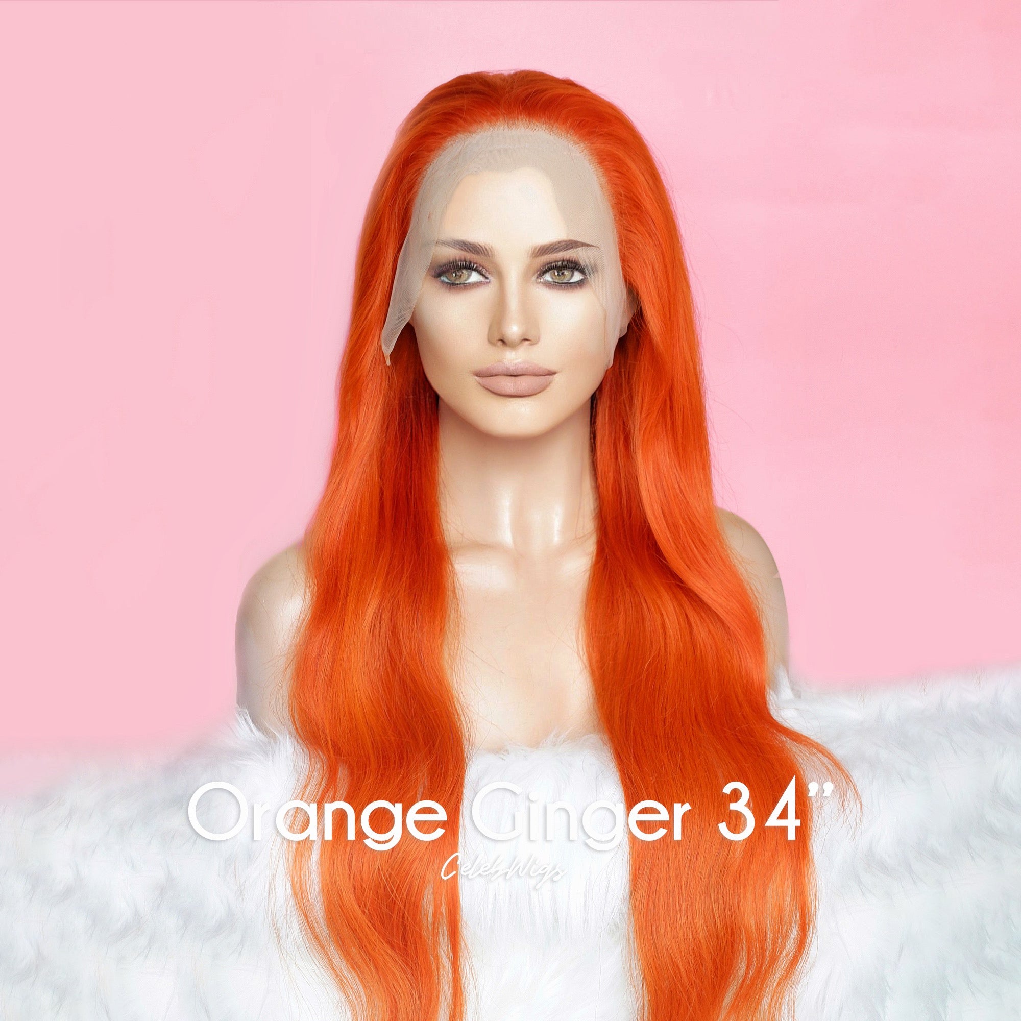 CELEBWIGS / ORANGE GINGER 34"
