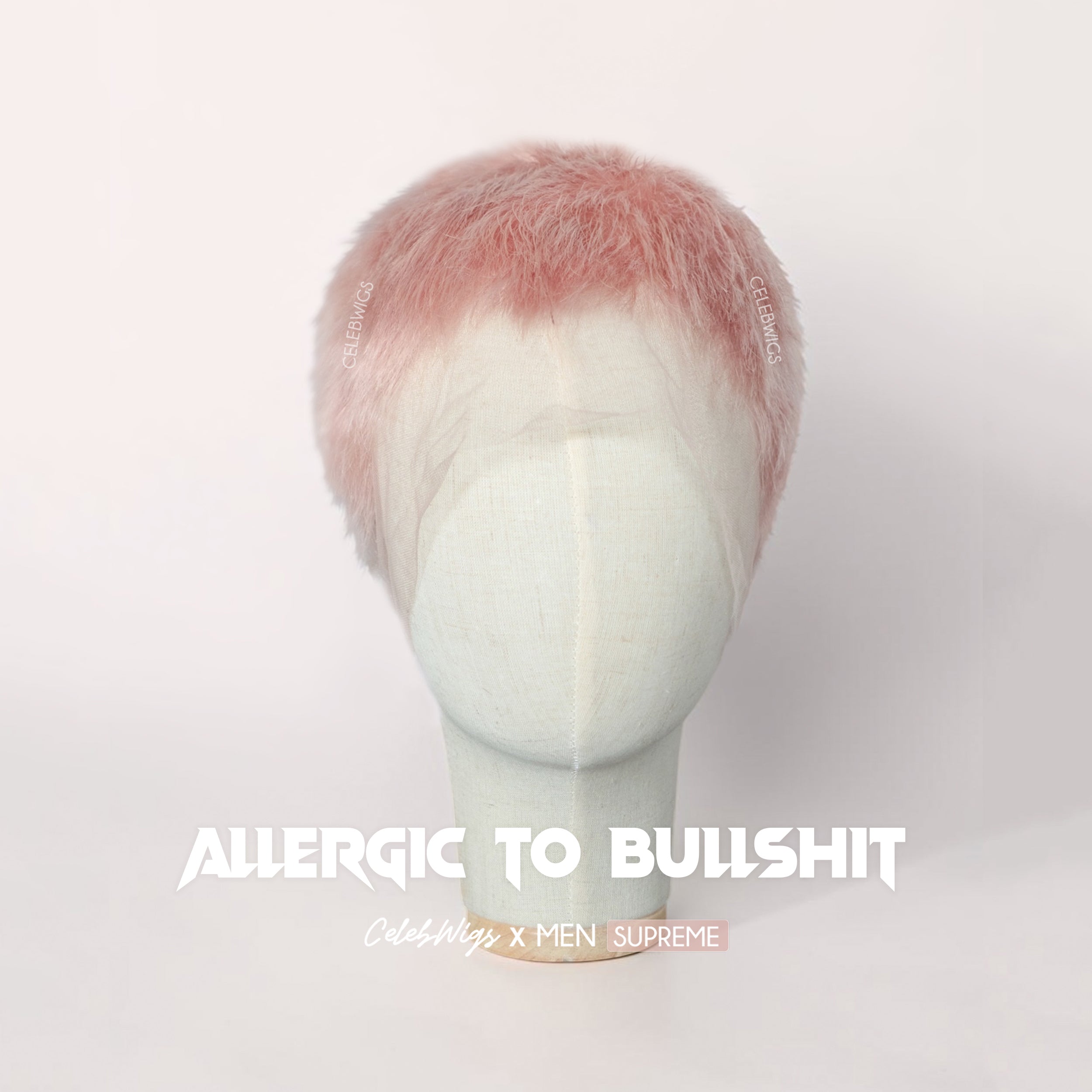 CELEBWIGS MEN  / BUZZCUT : ALLERGIC TO BULLSHIT (SUPREME)