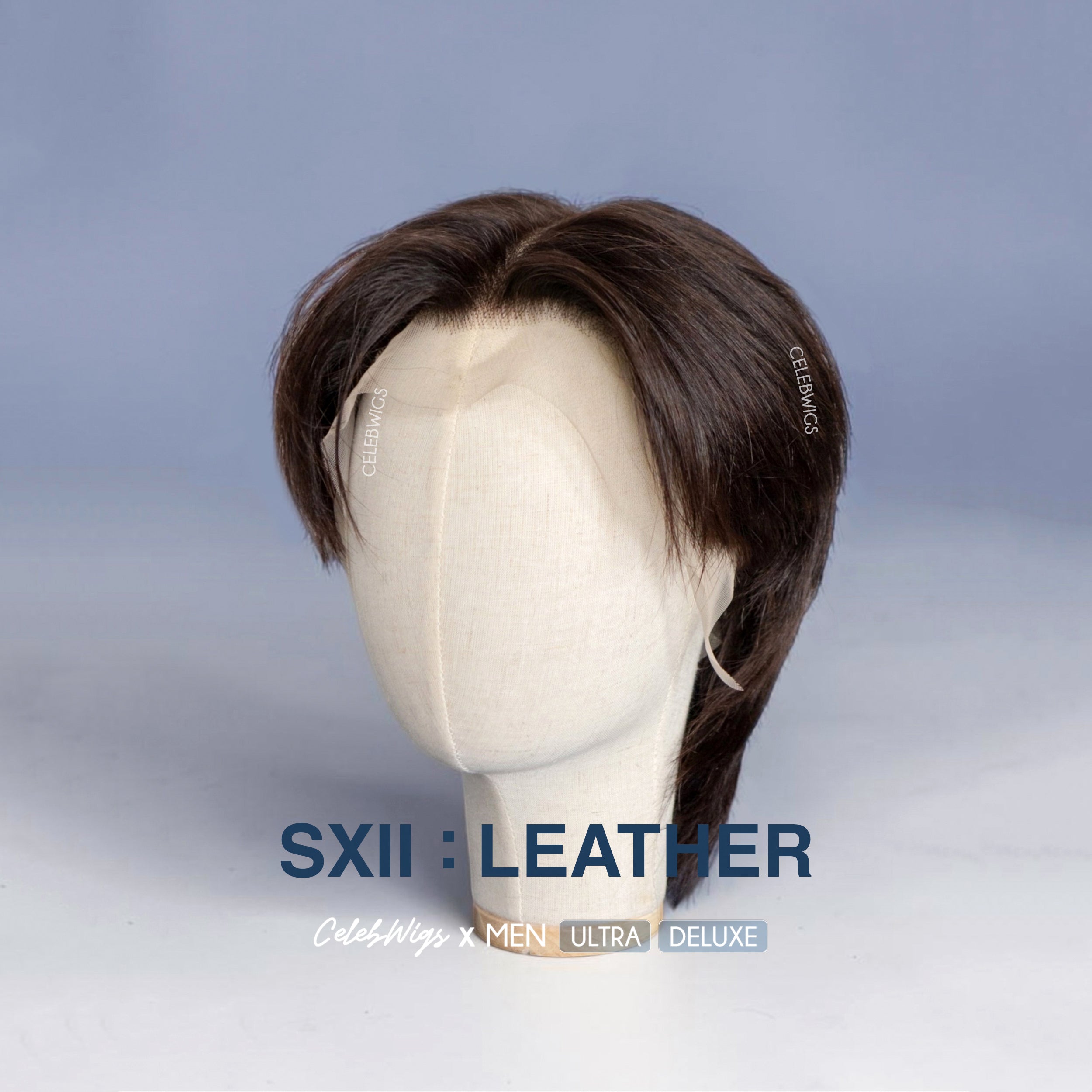 CELEBWIGS MEN  / SXII : LEATHER (DELUXE)