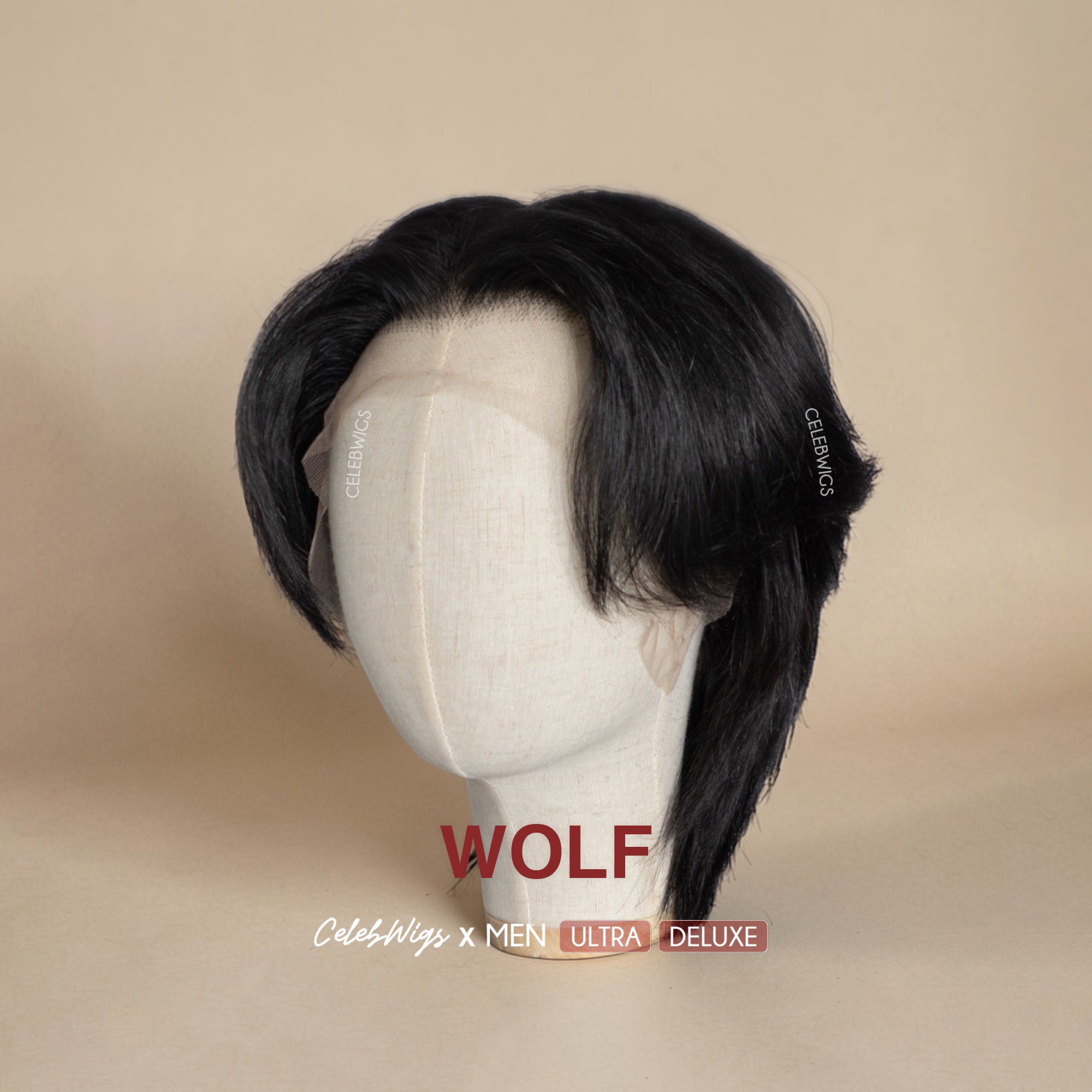 CELEBWIGS MEN  / WOLF (DELUXE)