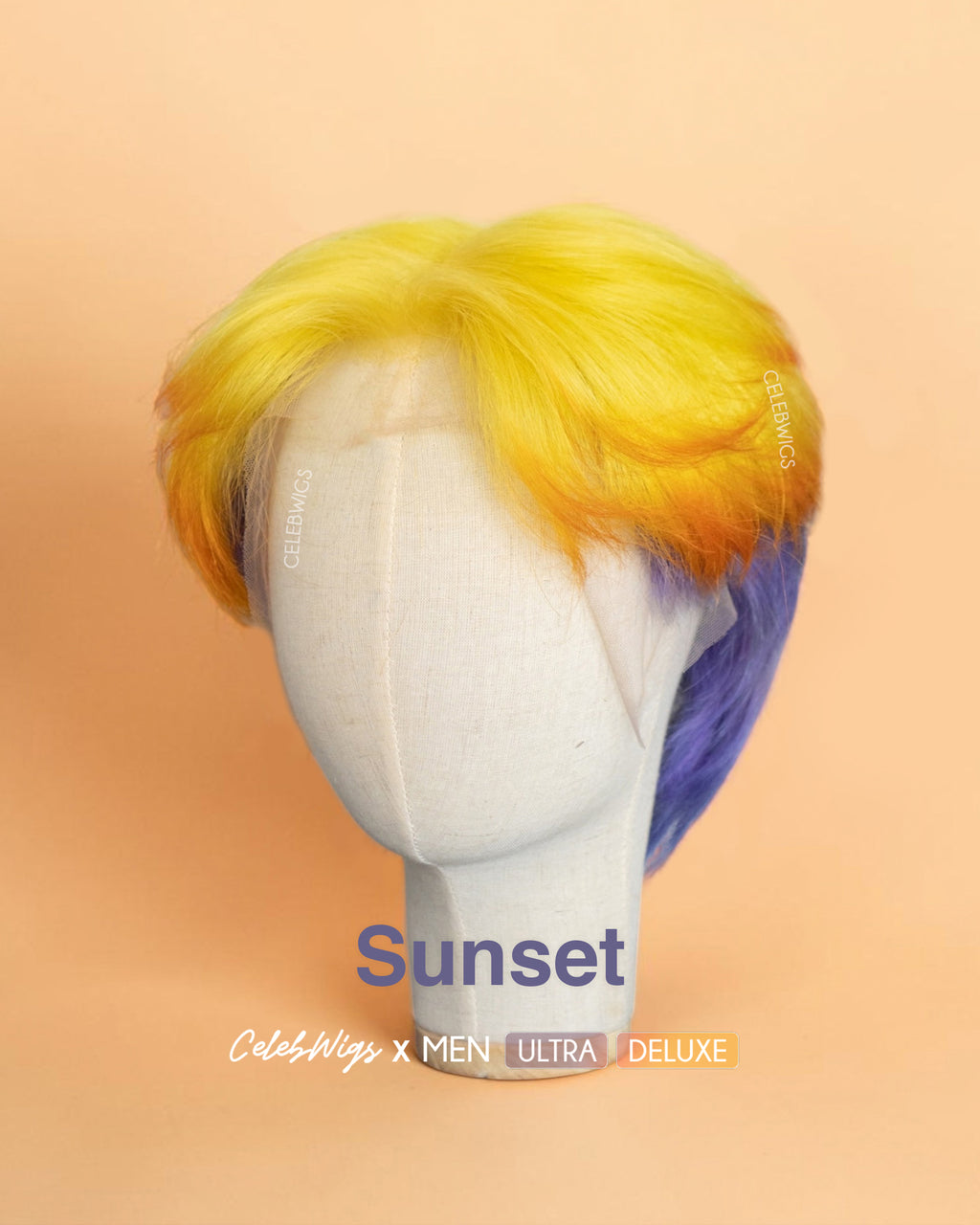 CELEBWIGS MEN  / SUMMER SUNSET - SUMMER2026 (DELUXE)