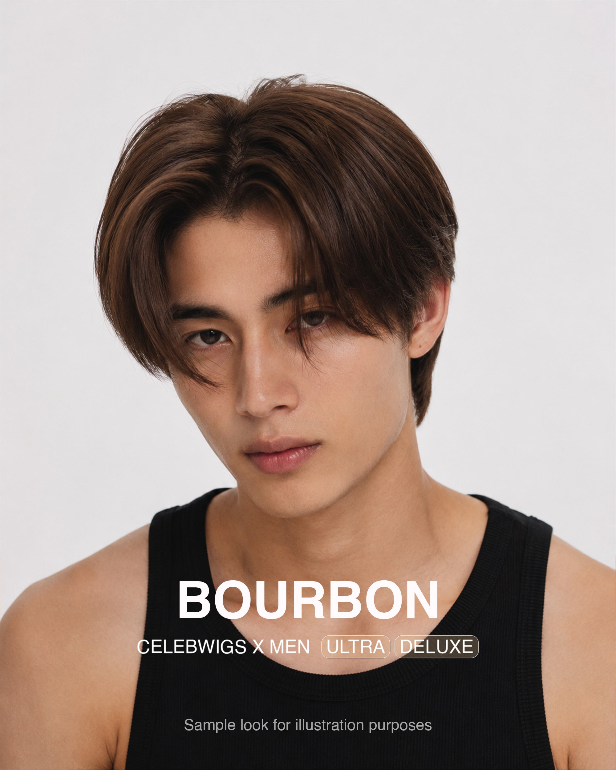 CELEBWIGS MEN  / BOURBON (DELUXE)