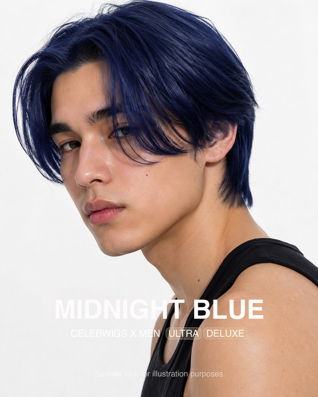 CELEBWIGS MEN  / Midnight Blue - SUMMER2025 (DELUXE)