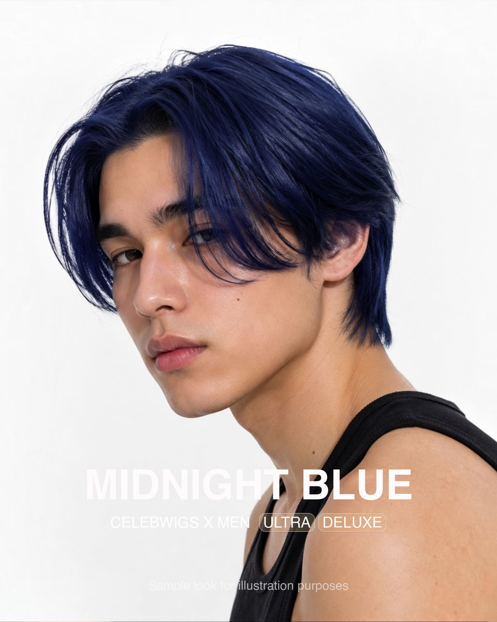 CELEBWIGS MEN  / Midnight Blue - SUMMER2025 (DELUXE)