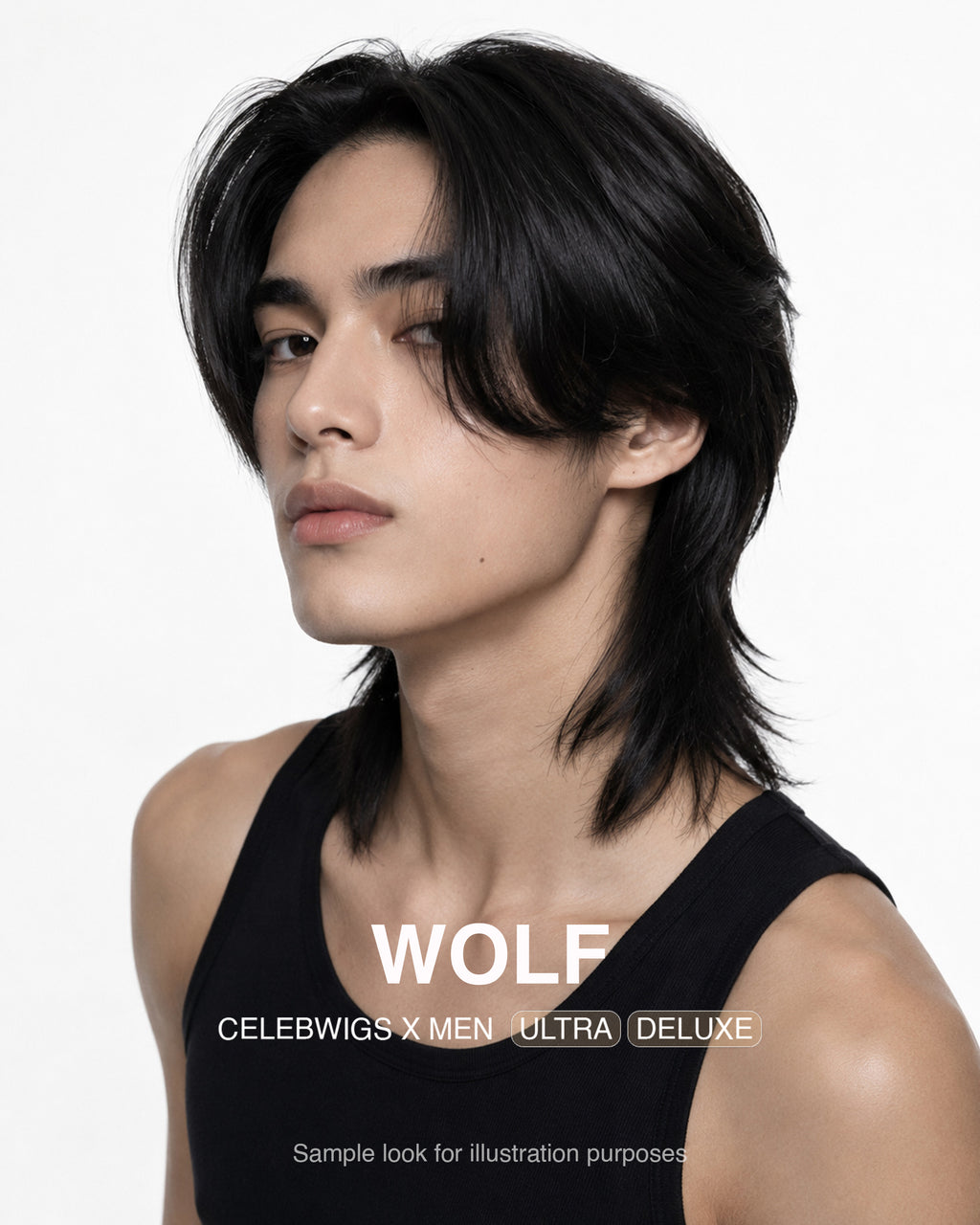 CELEBWIGS MEN  / WOLF (DELUXE)