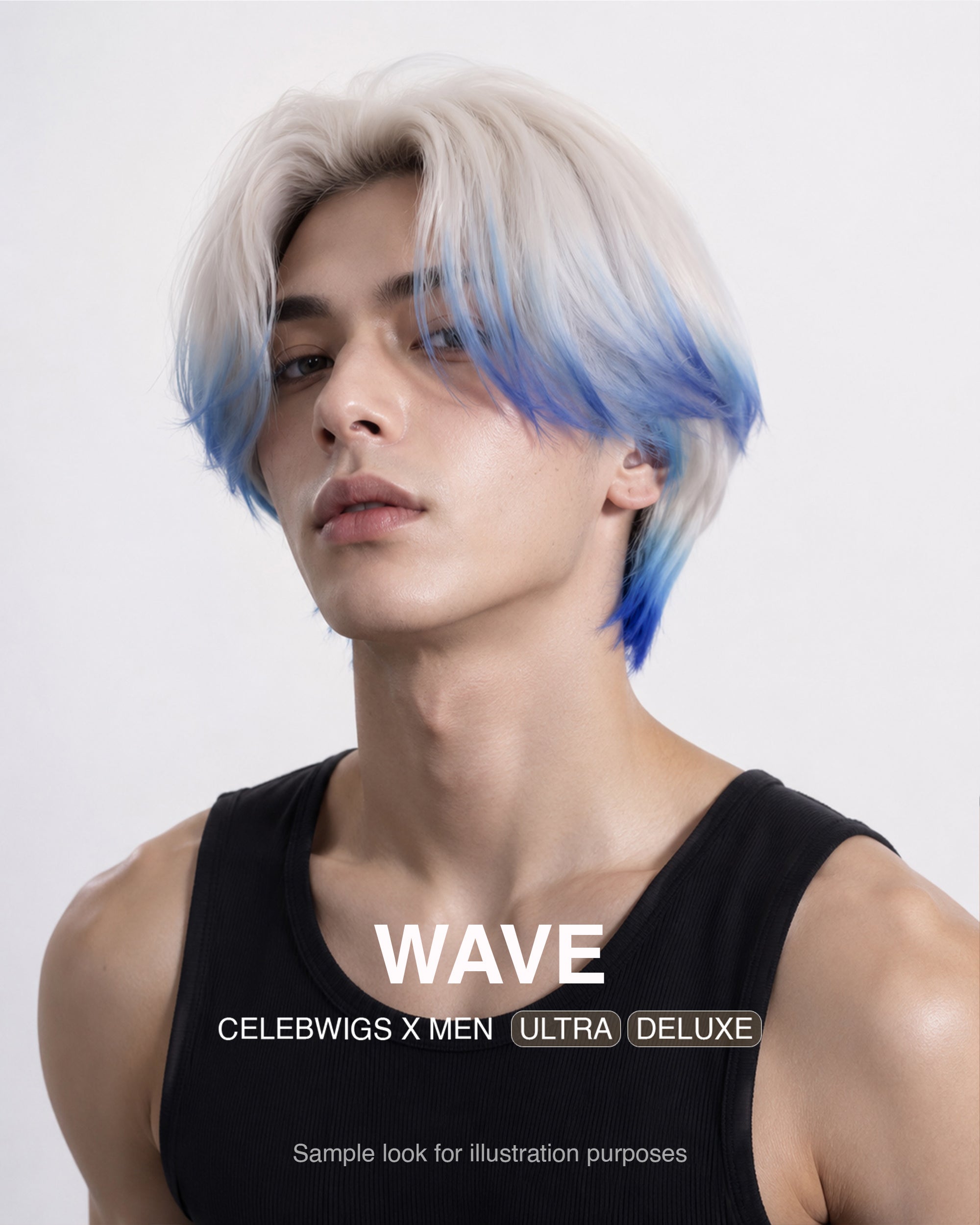 CELEBWIGS MEN  / WAVE - SUMMER2025 (DELUXE)
