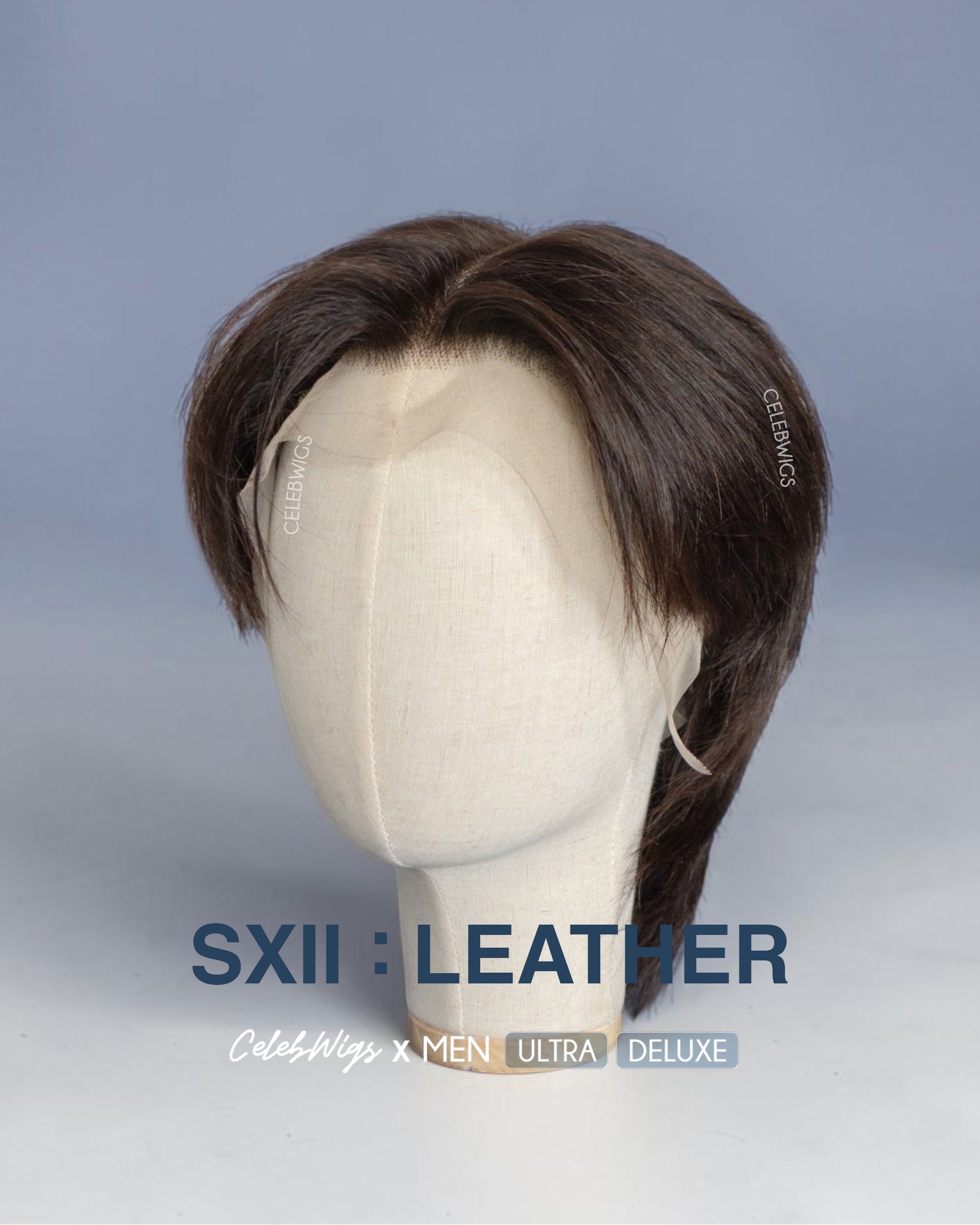 CELEBWIGS MEN  / SXII : LEATHER (DELUXE)