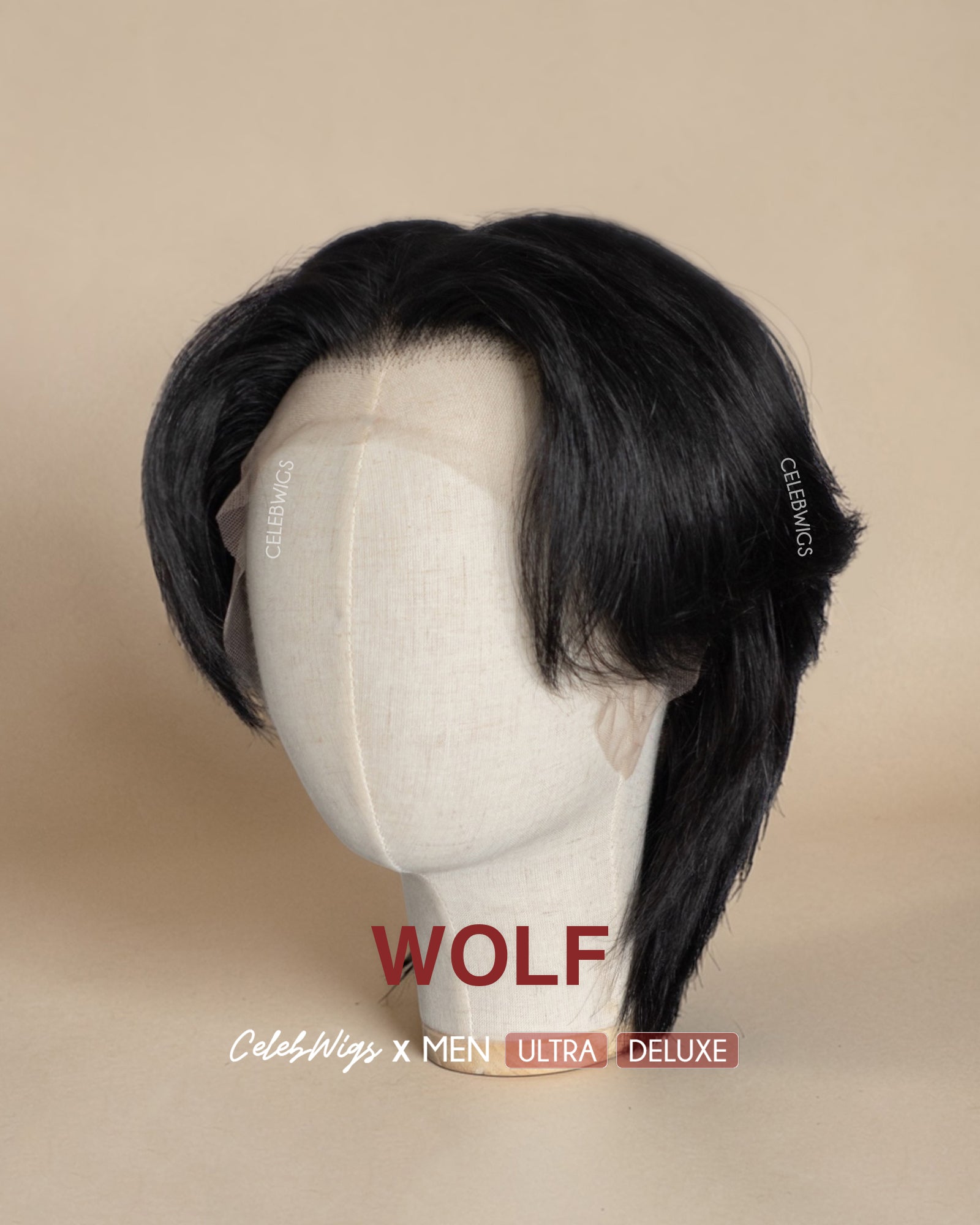 CELEBWIGS MEN  / WOLF (DELUXE)