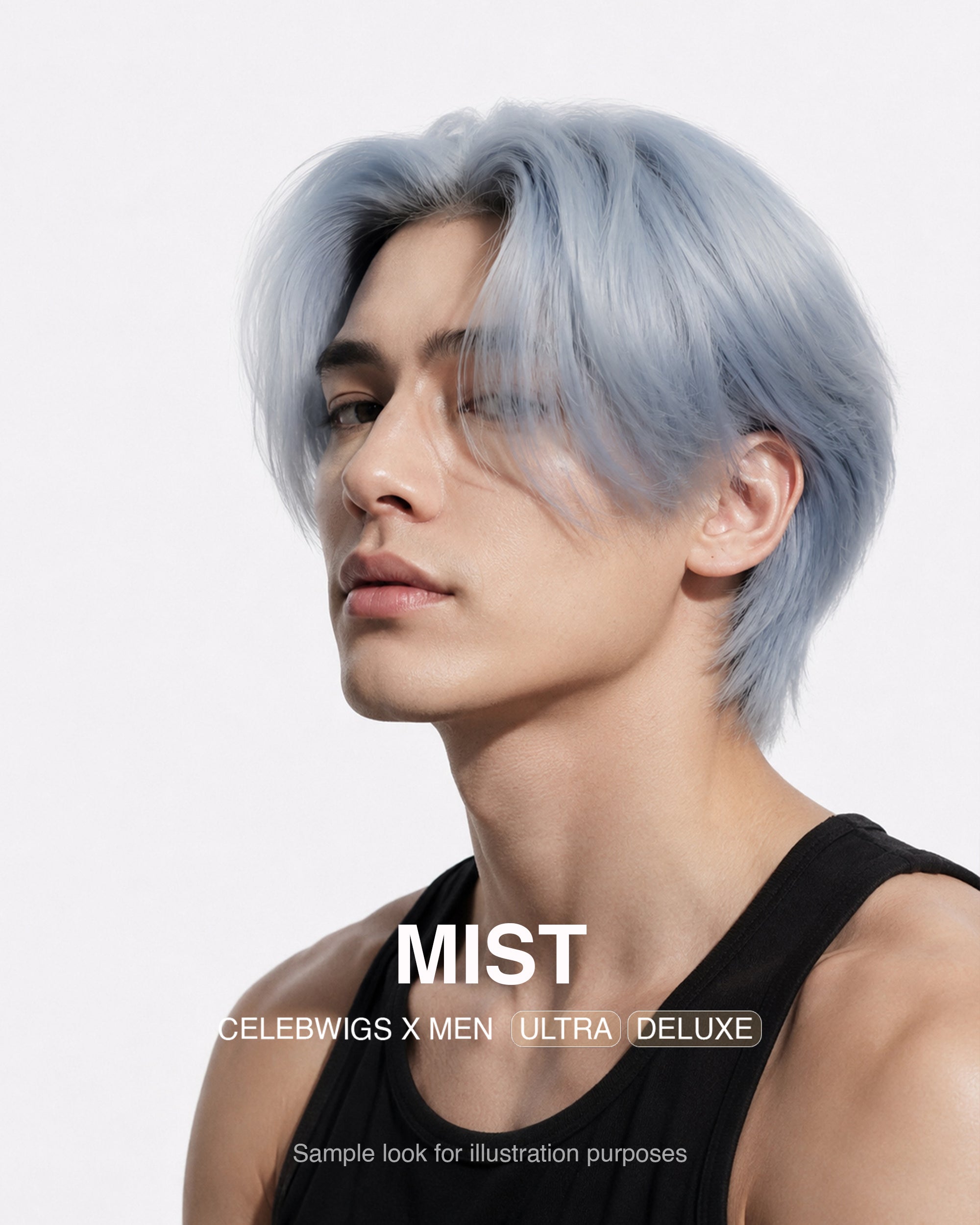 CELEBWIGS MEN  / MIST (DELUXE)