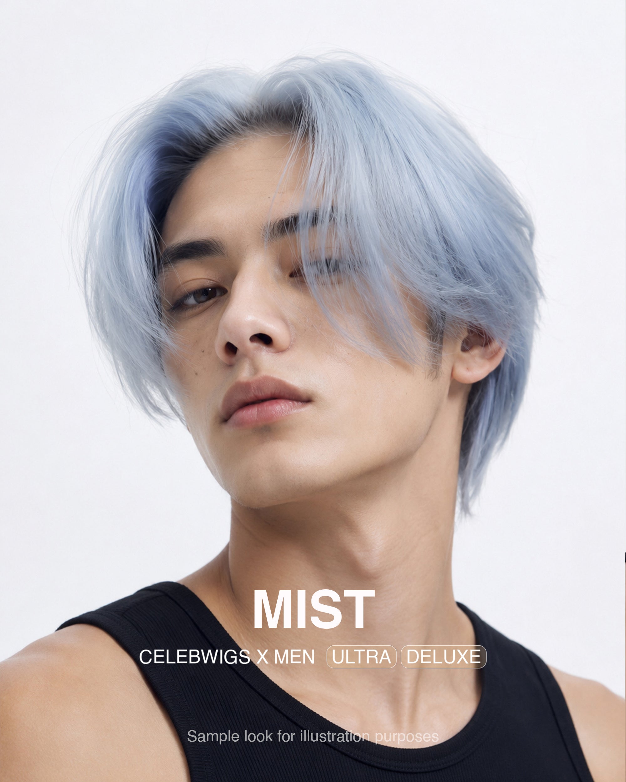 CELEBWIGS MEN  / MIST (DELUXE)