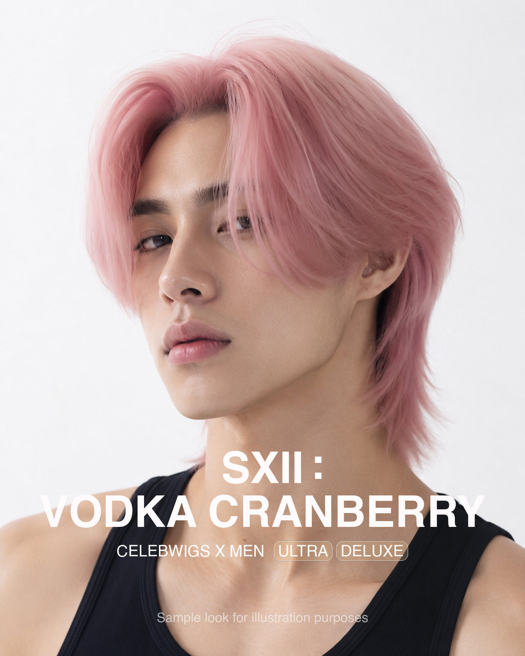 CELEBWIGS MEN / SXII : VODKA CRANBERRY (DELUXE)